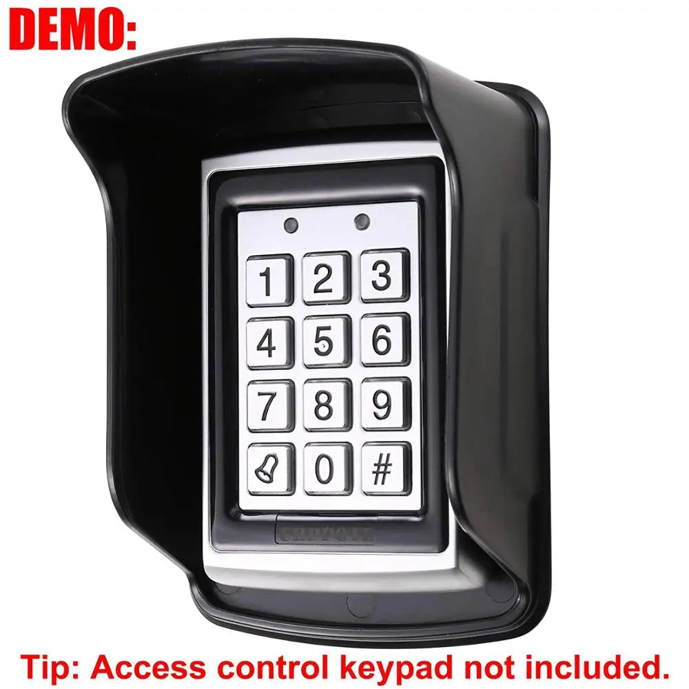Plastic Waterproof Rain Cover for Access Control Keypad Controller Rainproof Protection Shell Vue