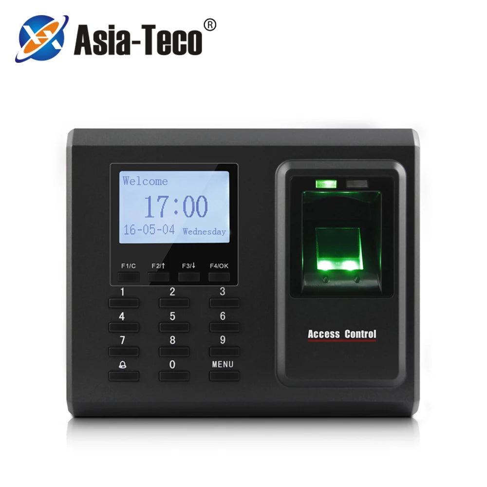 Biometric Fingerprint Access Control Time Attendance Machine Door controller Support RFID card Free software Vue Default Title