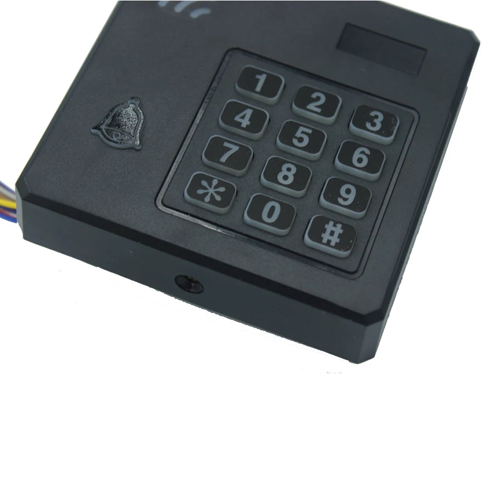 Waterproof RFID 125Khz/13.56Mhz ID IC Access Control Reader Entry Access Control Keyboard wiegand 26/34 input reader 2000 User Vue