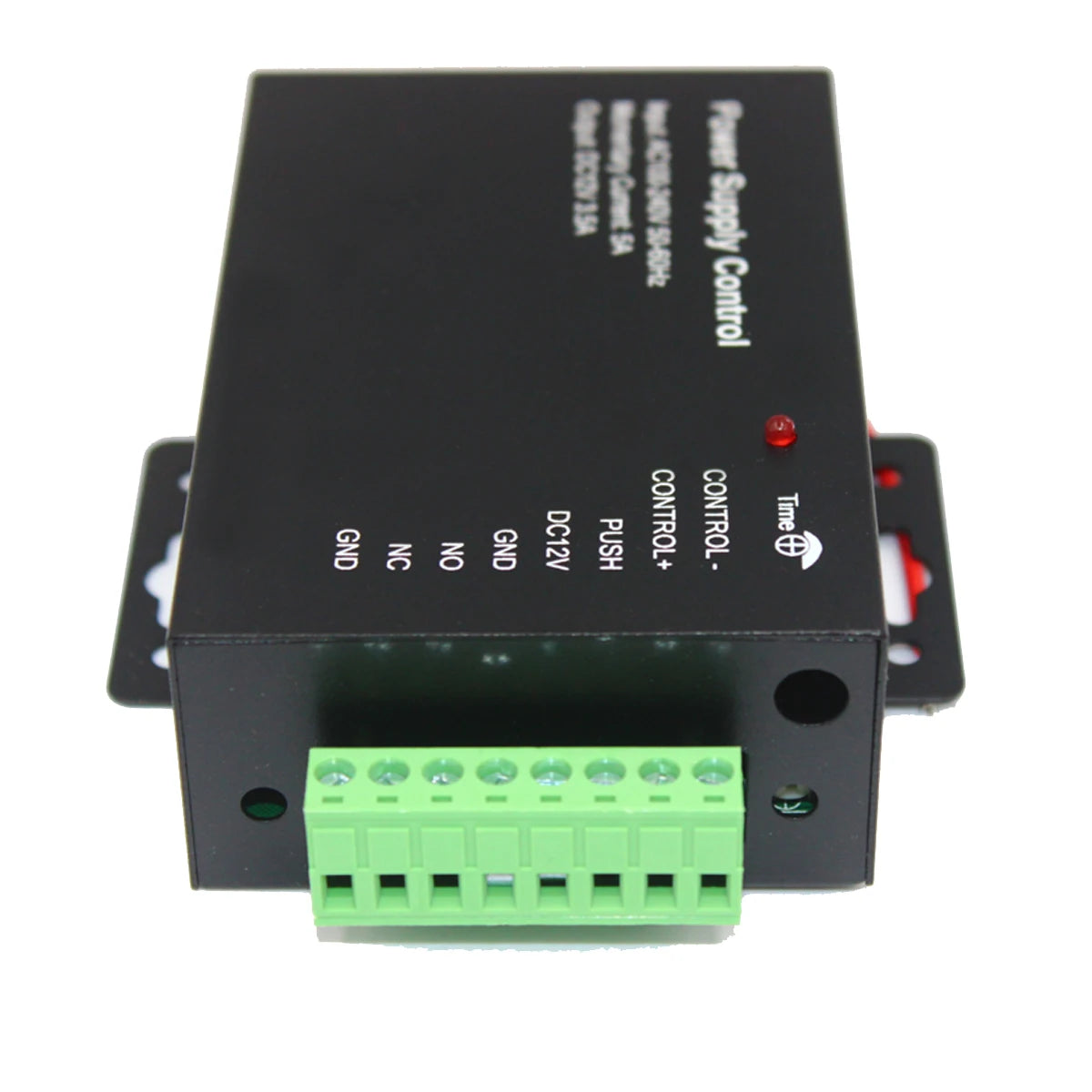 Door Access Control Power Supply Switch, Time Delay, Adjustable AC 100V-240V, Input NO, NC Output, 3.5A, DC 12V, 24W, 3.5A Vue