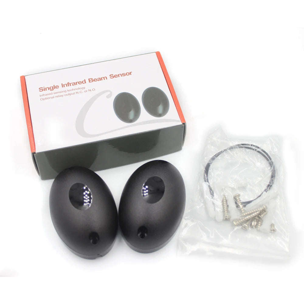 1 pair Sensor Infrared safety beam Photocell Detector Home Door Security System for Gate Door Window Burglar Alarm System Vue