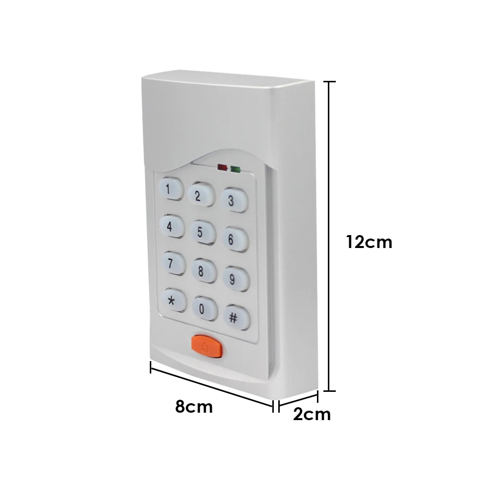 RFID Access Control reader Standalone Access Keypad 600 user 125khz Controller digital panel Door Lock Card Reader Keypad Vue