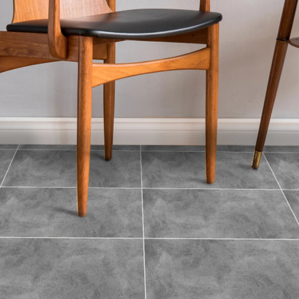 1/3/6pcs Gray Cement Self-Adhesive Floor Stickers 30x60cm Waterproof Bath Kitchen Stairs Tile Peel & Stick Wall Sticker Vue