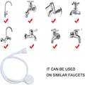 Portable Handheld Shower Hose,Handheld Hose Faucet Shower Head Spray Hose for Bathing Baby, Pets Shower, Washing Hair Vue Default Title