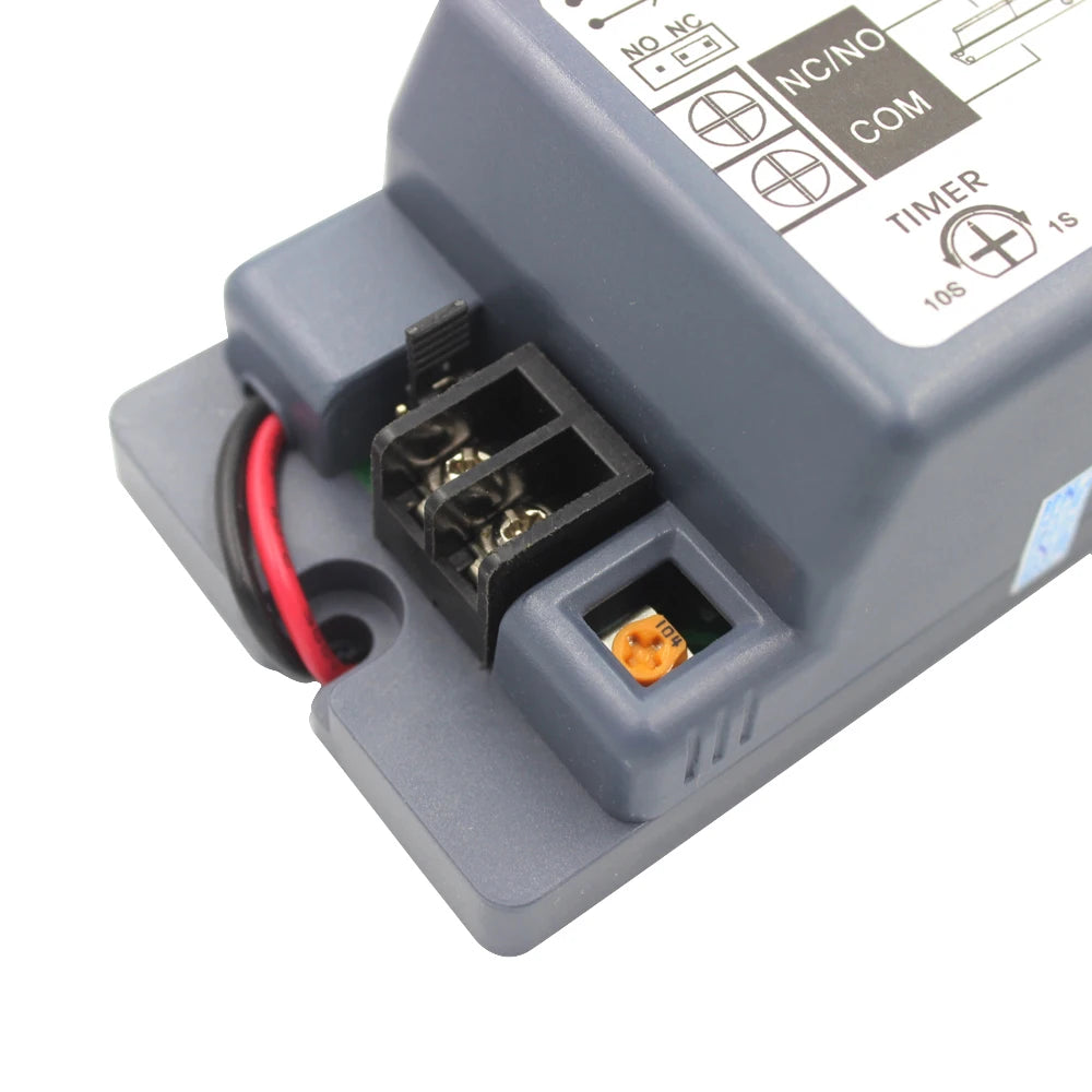 Door Access Control System Switch Power Supply 3A Time Delay Adjustable AC220V Input NO/NC Output for Access Control system Vue