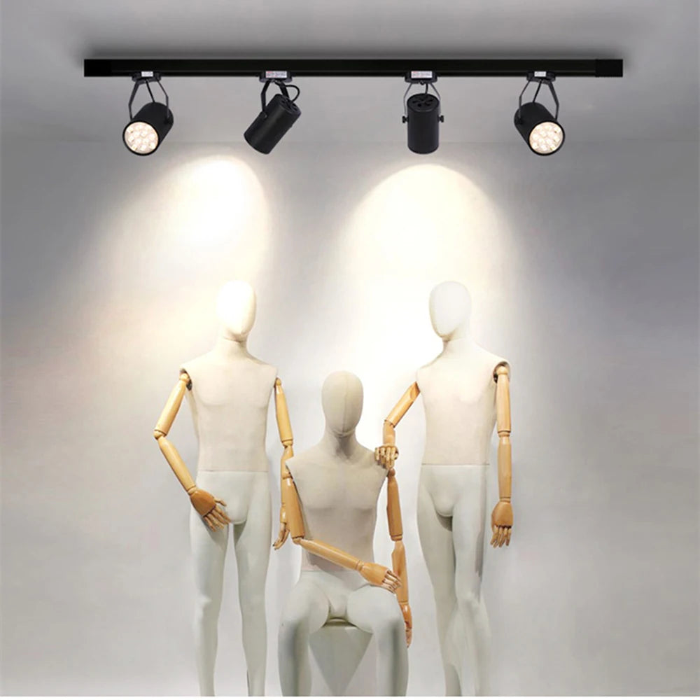 SANDIY LED COB Track Light Spotlight 3W–15W | Shop & Home LED Track Spotlight Vue