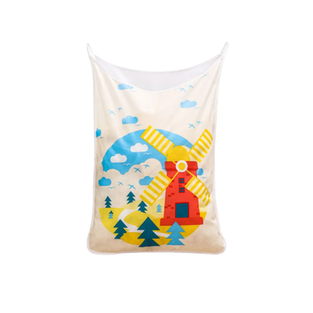 Home Wall Mounted Laundry Bags For Dirty Clothes Washing Machines Wall Mounted Bathroom Storage Bag Hanging Laundry Hamper Vue