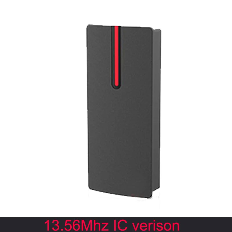 IP68 Waterproof Wiegand 26 Output 125Khz/13.56Khz RFID Proximity Card Reader Access Control Slave Reader UP002 Vue 13.56Mhz IC version