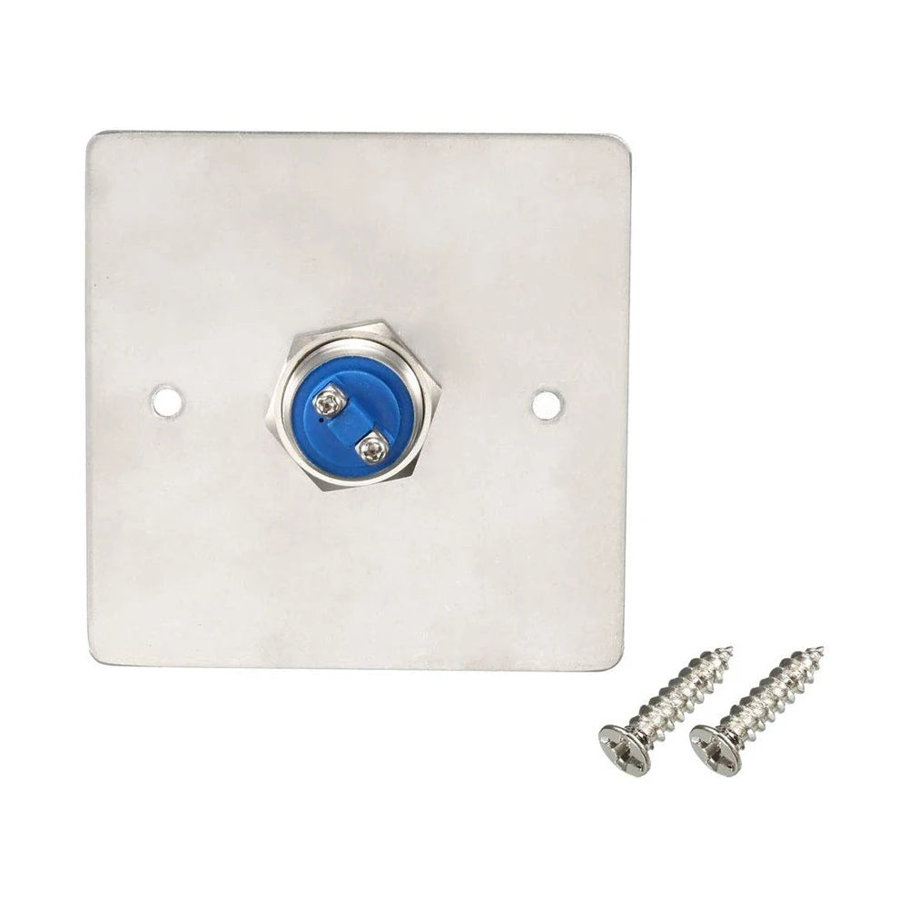 Door Exit Button Release Push Switch Stainless Steel Switch Push Release Alloy with for Home Access Control Lock System control Vue