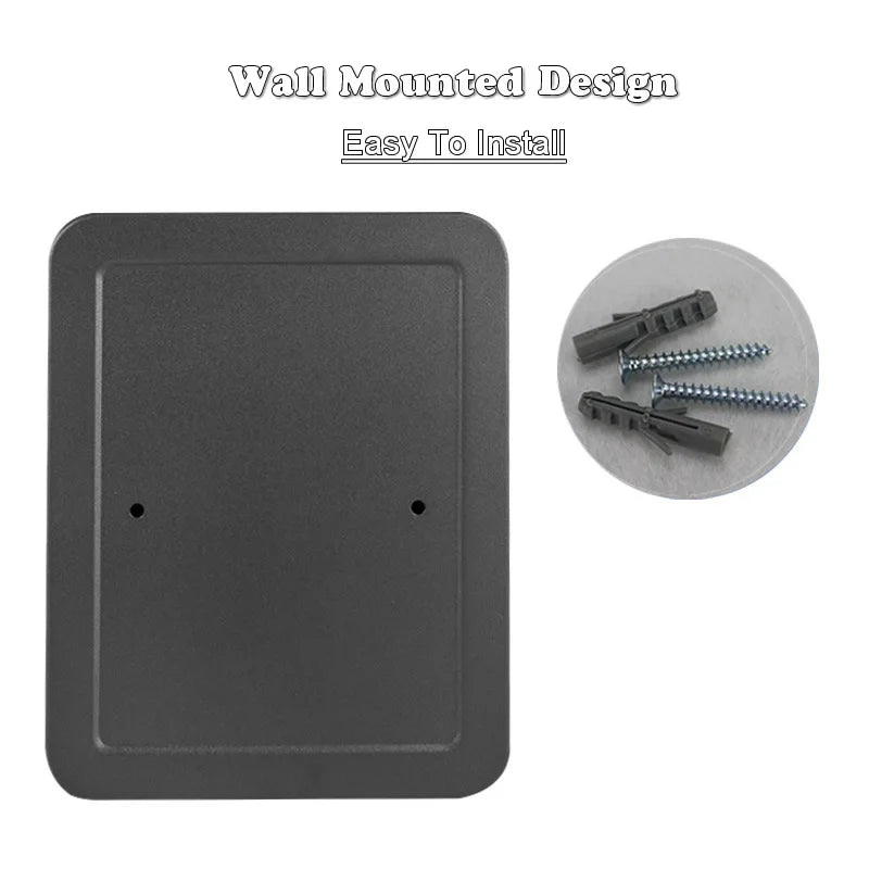 48-Keys Safe Storage Box Combination/Key Lock Wall Mounted Multi Spare Keys Organizer Box For Home Office Factory Store Use Vue