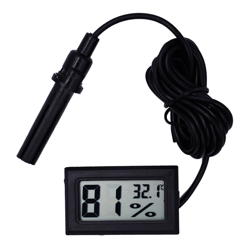 UVA+UVB 3.0 Reptile Lamp Set Clip-on Lamp Holder Bulb Thermometer Hygrometer Turtle Tortoises Lizard Sunlight Basking Heat Light Vue