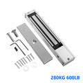 280KG 600lbs Electric Magnetic Lock DC 12V Single Door Electromagnetic Lock Holding Force Access Control lock Vue 280kg 600lbs