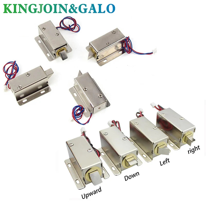 Electronic door lock12V / 24V small electric locks cabinet locks drawer small electric lock rfid access control Vue