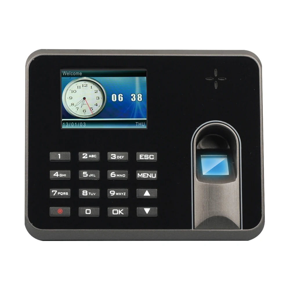 Advanced Student USB Flash Driver Download Excel Report Standalone Biometric Fingerprint Time Attendance Machine Optional TCP/IP Vue
