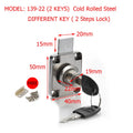 KAK-101 High-grade Desk Drawer Lock Wardrobe Locks Cabinet Locks Furniture Cam Locks Vue 139-22
