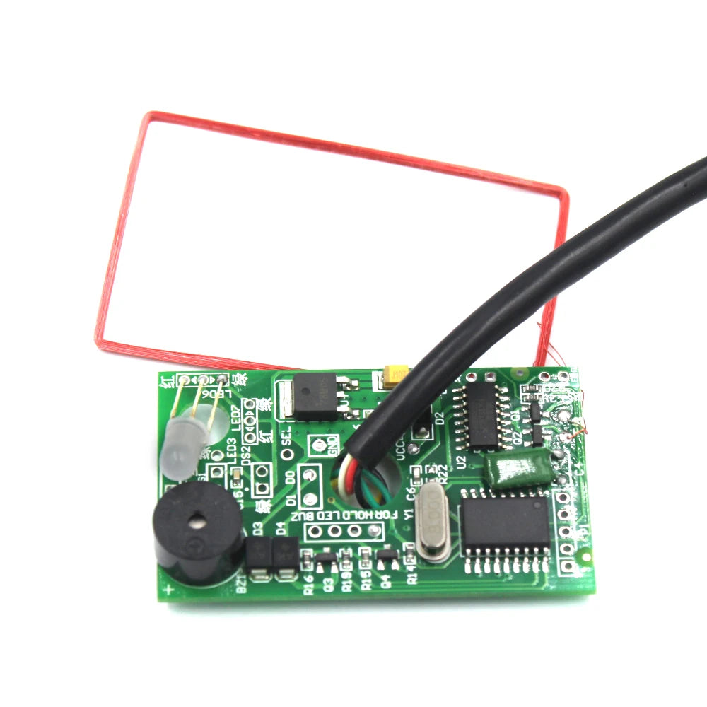 125Khz RFID Proximity Access Control System Board Building intercom module Embedded Access Control module Vue