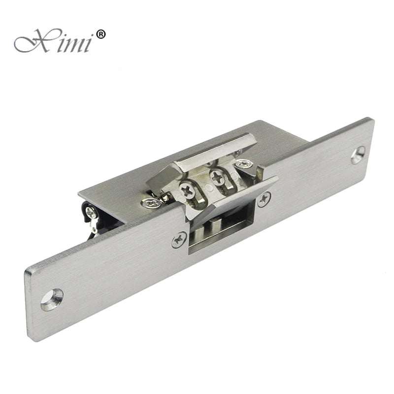 Stainless Steel DC 12V Electric Strike Lock Electronic Door Lock Fail Secure or Fail Safe for Glass Door Vue