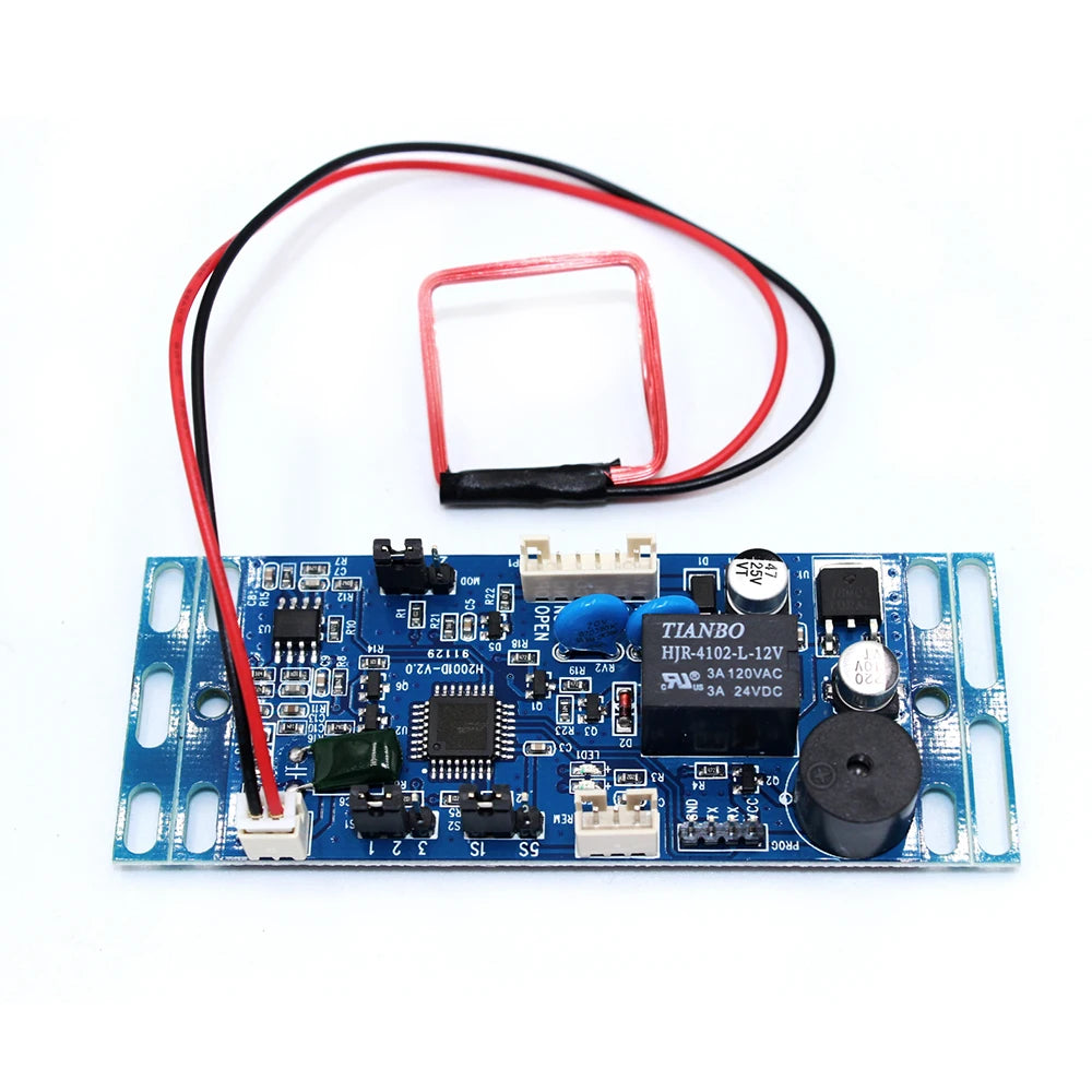 125Khz 13.56Mhz RFID Proximity Access Control System Board Building intercom module Embedded Access Control module 2500 user Vue