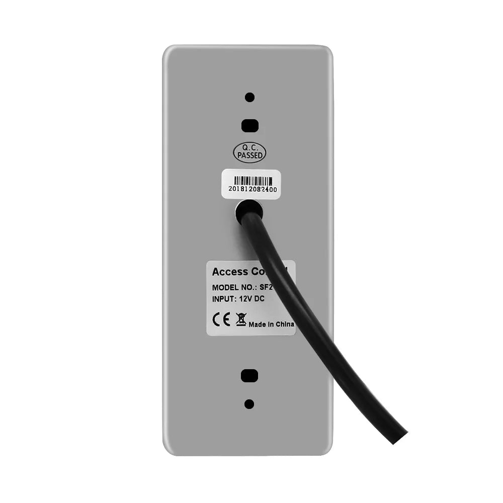 Standalone Fingerprint Password Keypad Access Control Reader for Security Door Lock System Gate Opener IP66 1000 Users Vue