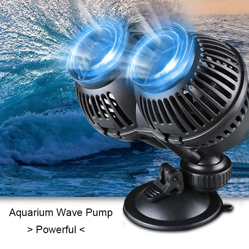 Aquarium Fish Tank Wave Maker Pump Wavemaker Water Pump Submersible Aerobic Pump Water Circulation Pump Flow Pump Surf Pump 220V Vue