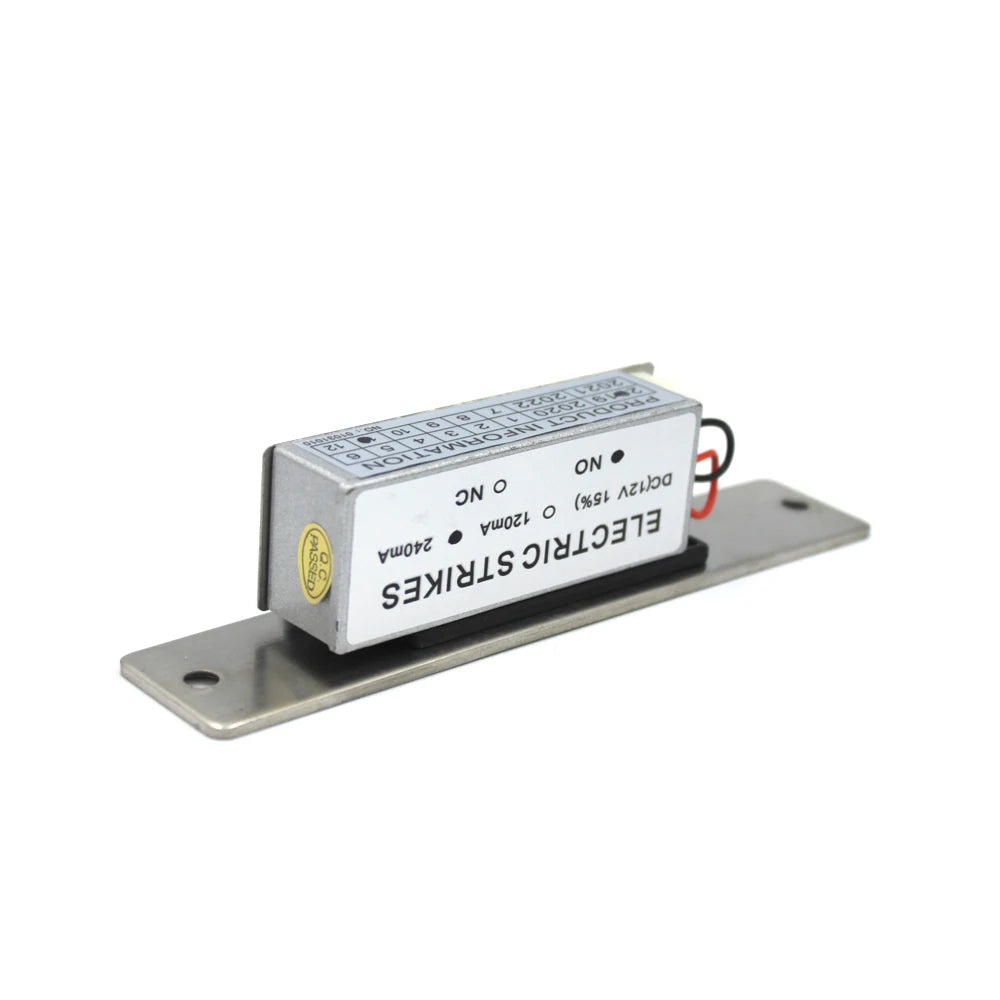 Electric Strike Door Lock for Access Control System Fail Secure Or Fail Safe NC/NO 12V Narrow Type Vue