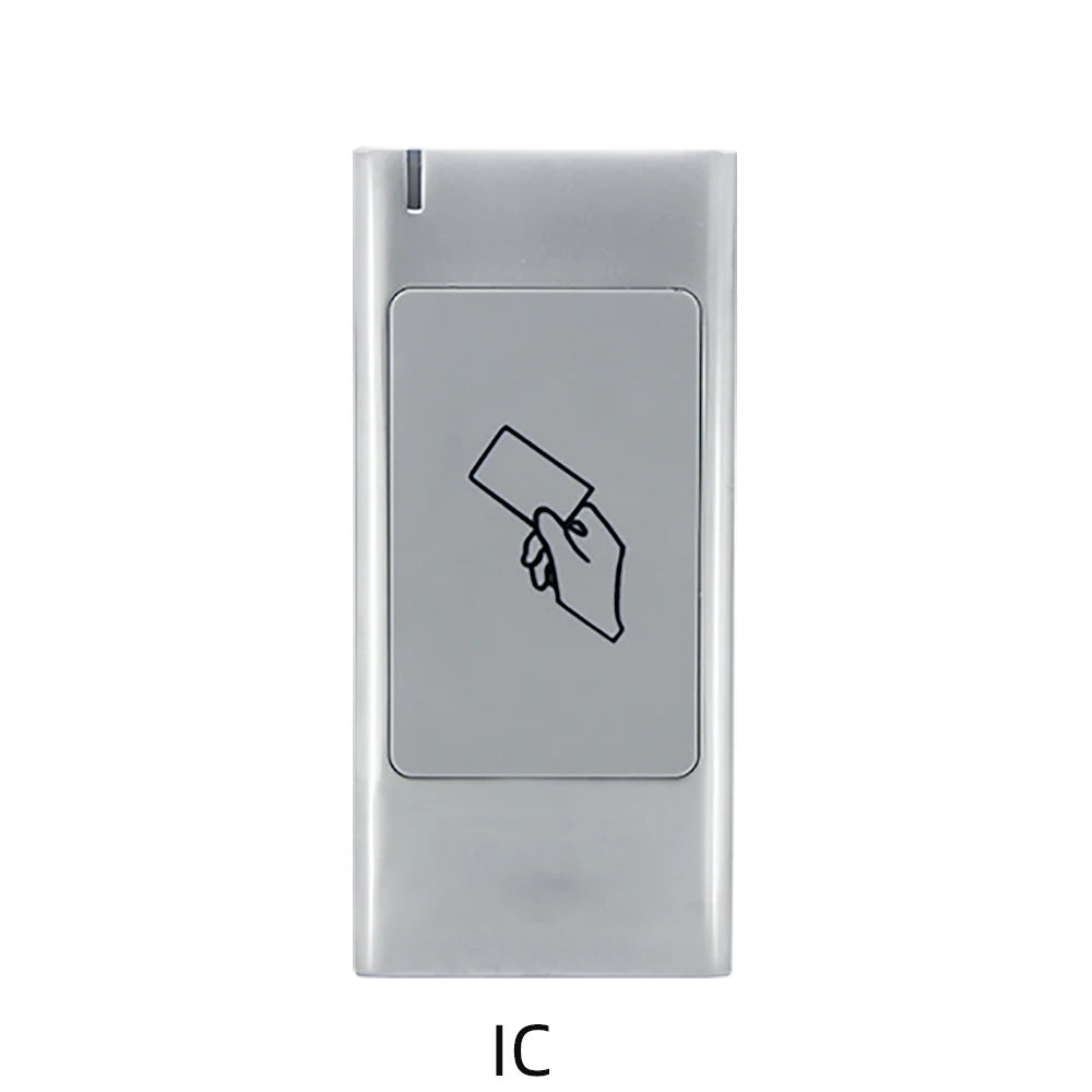 S6R IP68 Waterproof Metal Access Control LED Indicators Security 125KHz RFID EM/13.56MHz IC Wiegand 26 34 Card Reader Vue S6R 13.56Mhz IC