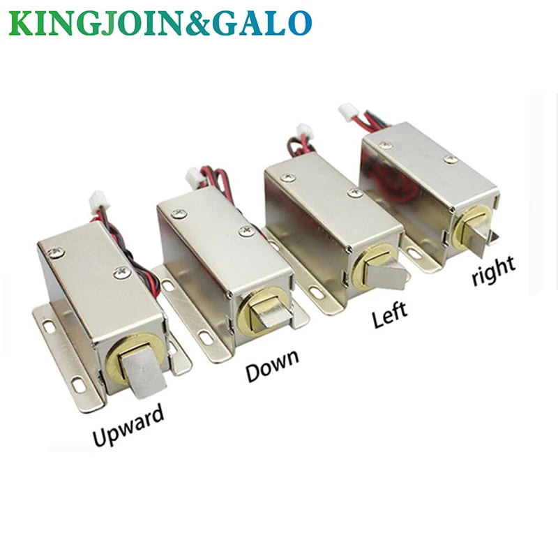 Electronic door lock12V / 24V small electric locks cabinet locks drawer small electric lock rfid access control Vue Upward