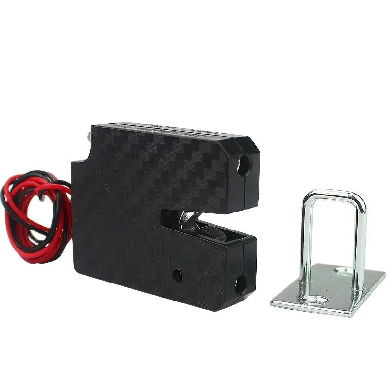 Small cabinet lock DC3v plastic alloy wire electric lock mini electronic lock mailbox door lock drawer furniture lock Vue