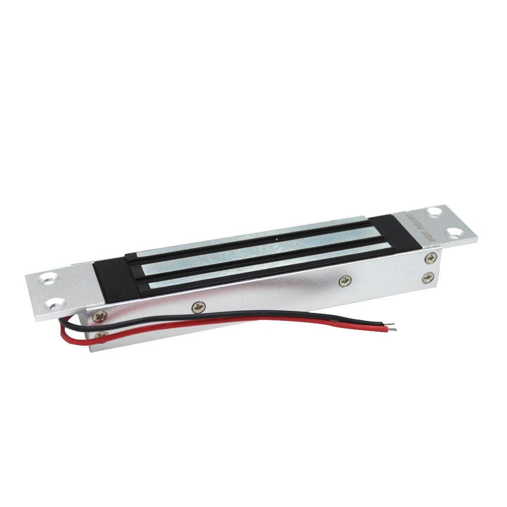 12V Single Door Electric Magnetic Electromagnetic Lock With Mortise Mount 350lbs 600lbs Holding Force Access Control Lock Vue