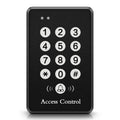 125Khz RFID Access Control Keypad Reader Device 500 users Security RFID Proximity Entry Door Lock Access Controler Keyboard Vue D85 access control