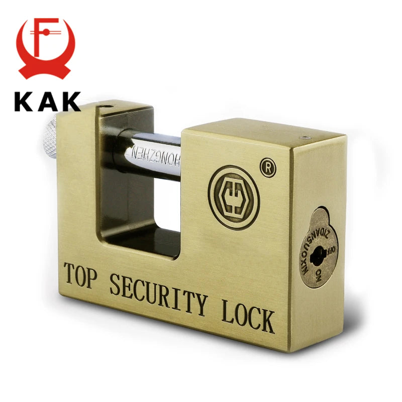 KAK E9 Series Archaize Super B Grade Padlocks Safe Anti-Theft Lock Rustproof Antique Bronze Top Security Locks For Home Hardware Vue