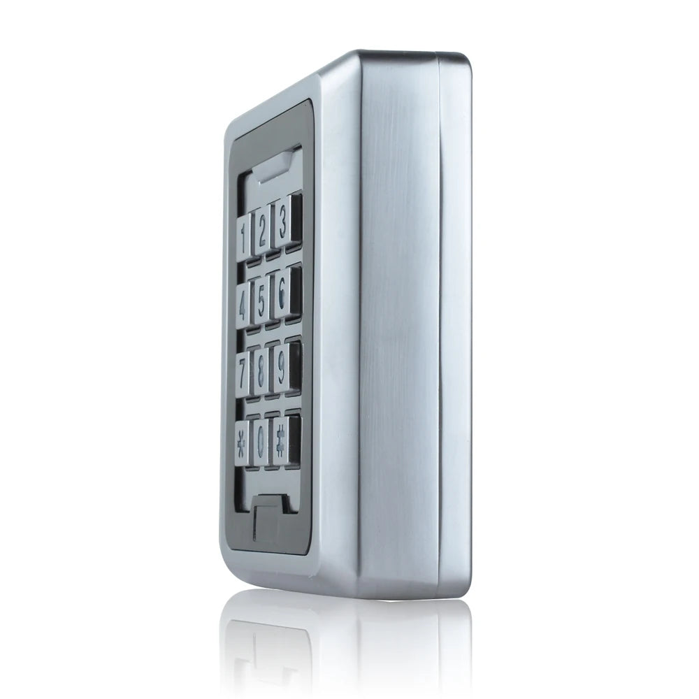 Waterproof Metal Case RFID Access Control System Proximity Card Standalone 8000 Users Door Access Control Vue