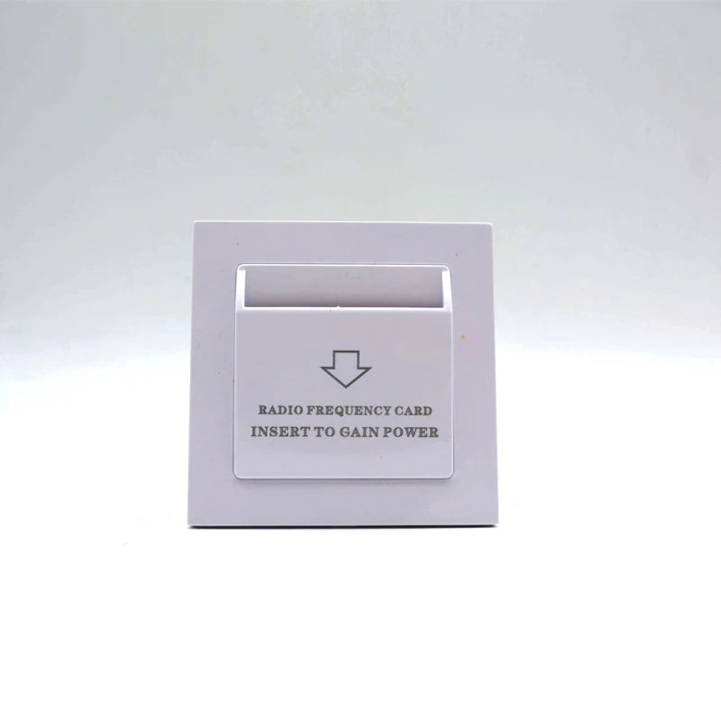 White color 40A electric power saving switch saver power for hotel key card lock system Vue