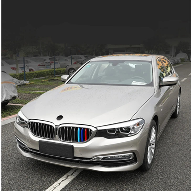 3D M Styling 3 Colors Front Grille Trim Strips Grill Cover Sticker for BMW 2013 to 2016 3 Series GT F34 328i 320i 335i 9 Grilles Vue