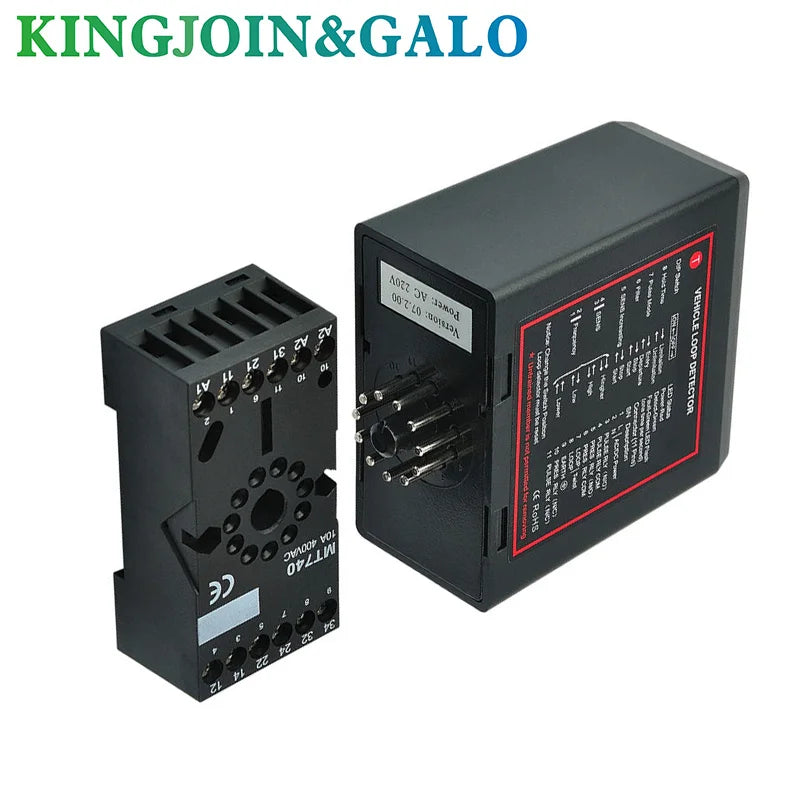 car park barrier loop detectors PD132 inductive vehicle loop detector / loop sensor for vehicle access Vue