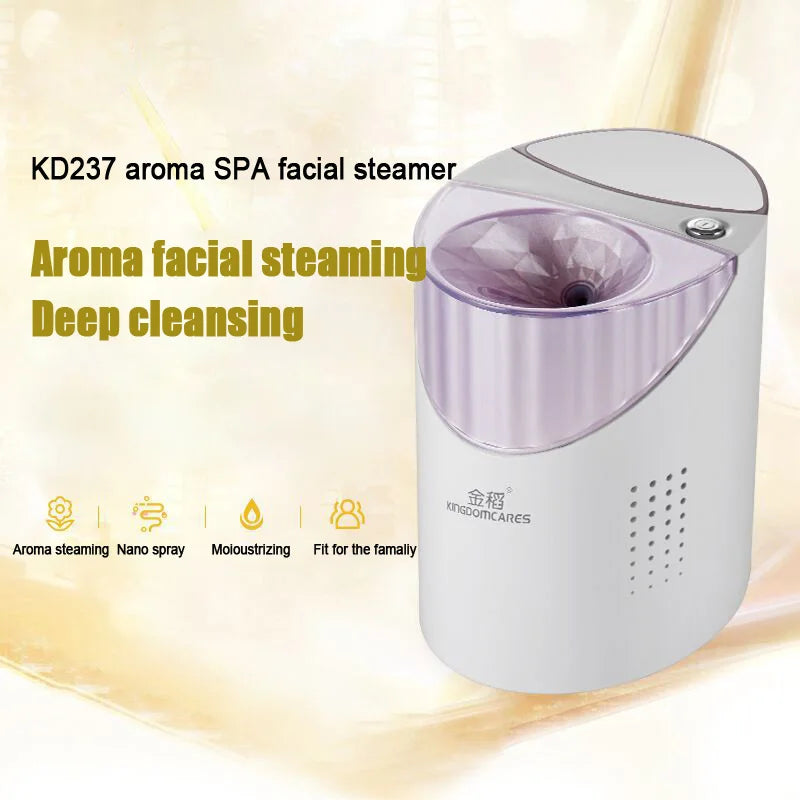 Aromatherapy Facial Steamer with Essential Oil Diffuser | KD237 Aromatherapy Facial Steamer Vue