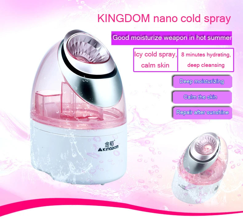 Nano Ion Facial Steamer – Cool Mist Hydration Device Facial Steamer Vue