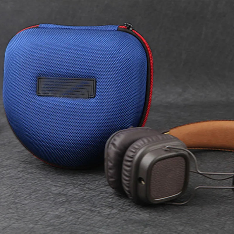 Headphones Storage Bag Carrying Hard box Case for Headphones Earphone TF Card Case for Marshall Headphones Accessories Organizer Vue