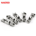 NAIERDI 10pcs NED-7220 Glass Sliding Door Roller H Shape Wheel Diameter 10mm Caster Sliding Doors Wheel For Furniture Hardware Vue Default Title