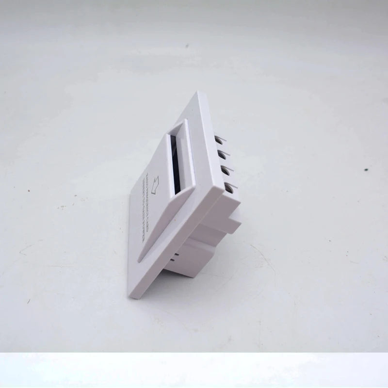 White color 40A electric power saving switch saver power for hotel key card lock system Vue