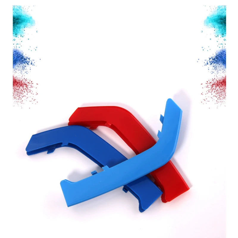 3D M Styling 3 Colors Front Grille Trim Strips Grill Cover Sticker for BMW 2013 to 2016 3 Series GT F34 328i 320i 335i 9 Grilles Vue