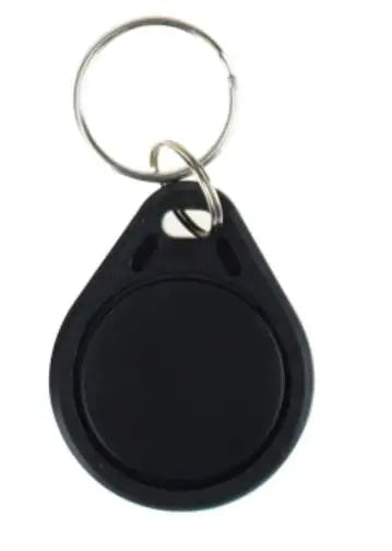 10pcs/lot 13.56MHz IC Keyfobs Tags Access Control IC Key Finder Card Token Attendance Management Keychain Vue black 10pcs