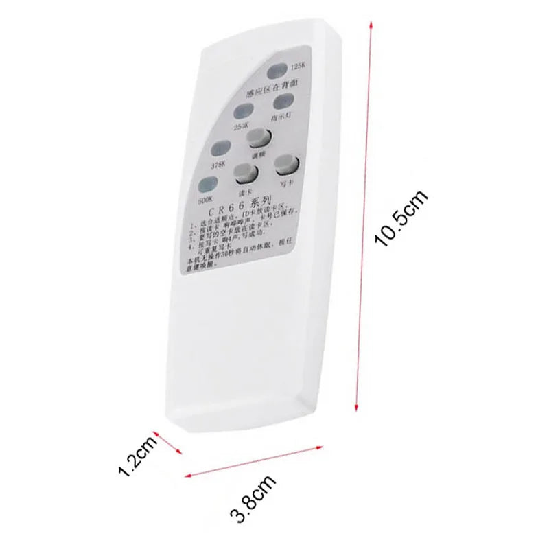 125Khz RFID Card Duplicator Copier 125/250/375/500KHz CR66 RFID Scanner Programmer Reader Writer Duplicator Vue