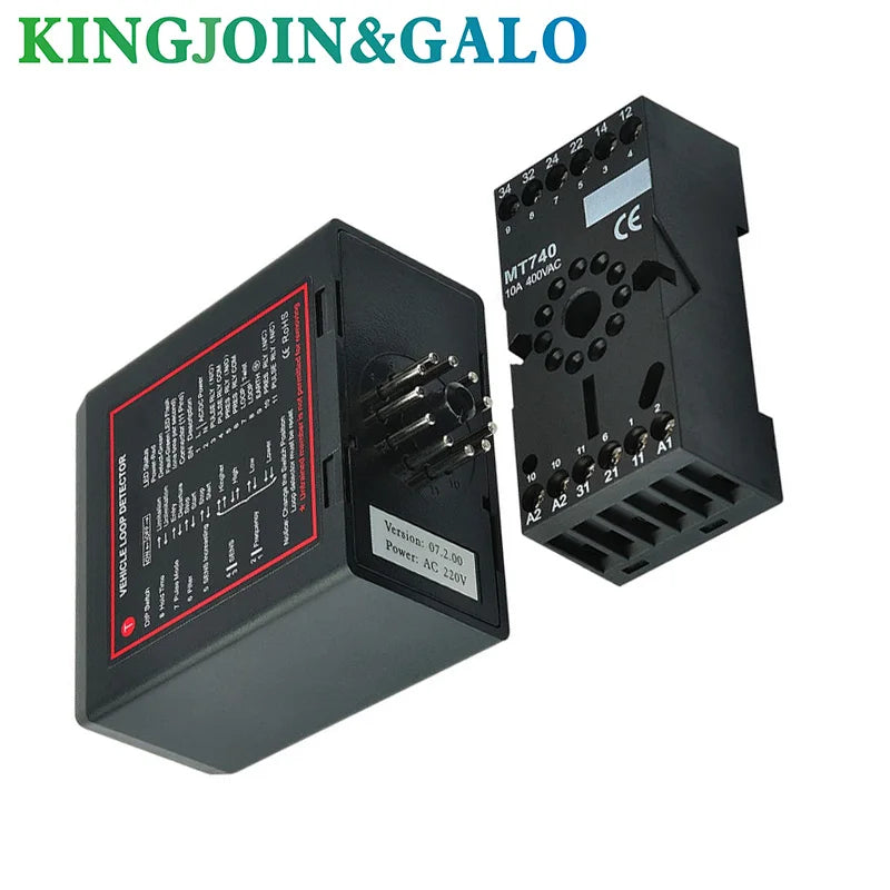 car park barrier loop detectors PD132 inductive vehicle loop detector / loop sensor for vehicle access Vue