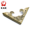 10PCS 30mm x 30mm Book Scrapbooking Albums Corner Bracket Antique Brass Decorative Protectors Crafts For Furniture Hardware Vue Default Title