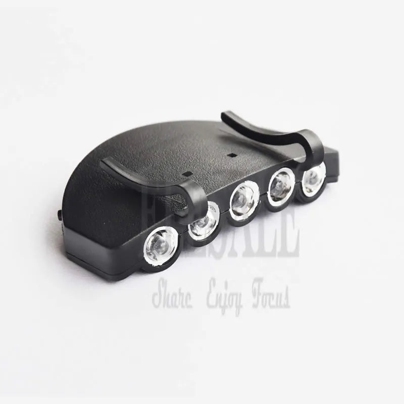 5-Led Cap Light Portable Head Lamp For Work Safety Helmet Cap Accessories Fishing Working Reading Hiking Light Vue