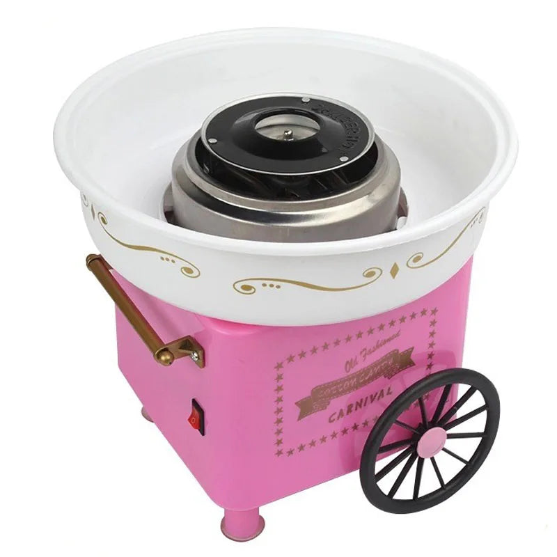 Mini Cotton Candy Machine 500W – Automatic DIY Sugar Floss Maker Cotton Candy Maker Vue