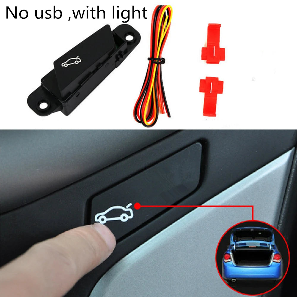 For Chevrolet Cruze 2009 To 2014 Car Trunk Switch Button Assembly Luggage Box Open And Close Button Switch Assembly Car Styling Vue
