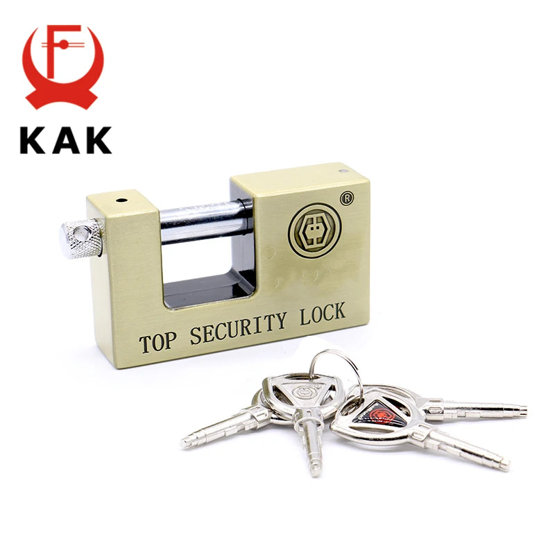 KAK E9 Series Archaize Super B Grade Padlocks Safe Anti-Theft Lock Rustproof Antique Bronze Top Security Locks For Home Hardware Vue
