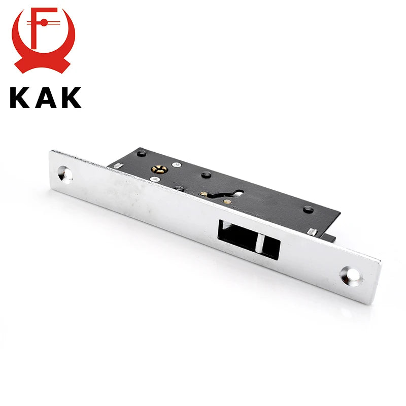 KAK Sliding Door Lock Zinc Alloy Window Locks Anti-Theft Safety Wood Gate Floor Lock With Cross Keys For Furniture Hardware Vue